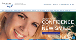 Desktop Screenshot of harpendenorthodontics.com