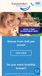 Mobile Screenshot of harpendenorthodontics.com